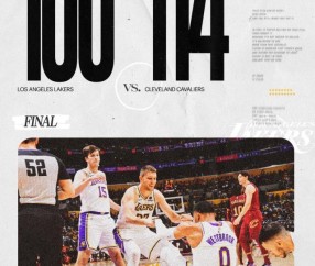 【现场】实力差距让人唏嘘 骑士斩湖人豪取八连胜